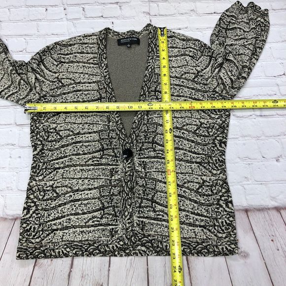 Jones New York Collection Women Knit Cardigan Sweater Size Large M132 -23 - Picture 2 of 14